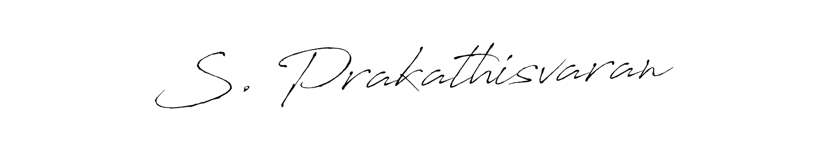 Use a signature maker to create a handwritten signature online. With this signature software, you can design (Antro_Vectra) your own signature for name S. Prakathisvaran. S. Prakathisvaran signature style 6 images and pictures png