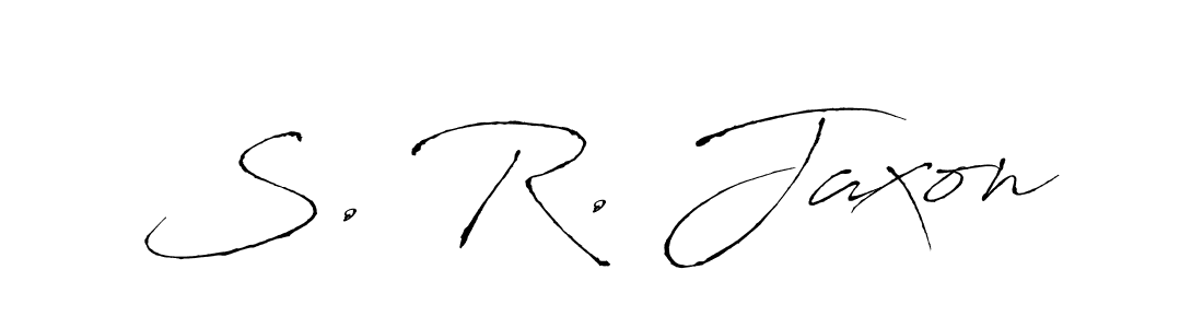 Make a beautiful signature design for name S. R. Jaxon. Use this online signature maker to create a handwritten signature for free. S. R. Jaxon signature style 6 images and pictures png