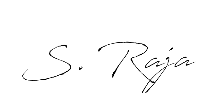 Also we have S. Raja name is the best signature style. Create professional handwritten signature collection using Antro_Vectra autograph style. S. Raja signature style 6 images and pictures png