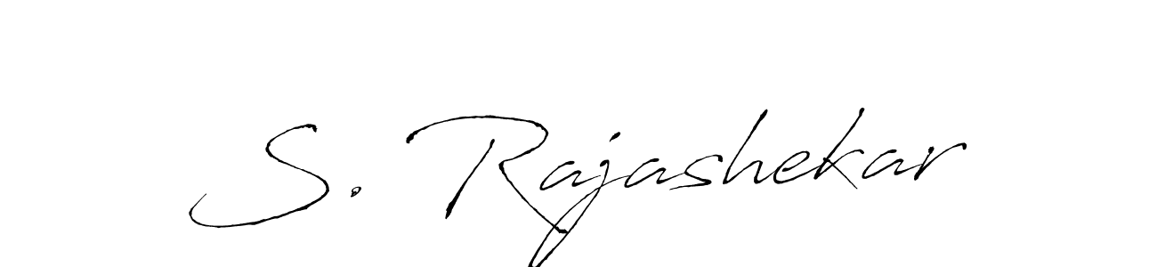 Similarly Antro_Vectra is the best handwritten signature design. Signature creator online .You can use it as an online autograph creator for name S. Rajashekar. S. Rajashekar signature style 6 images and pictures png