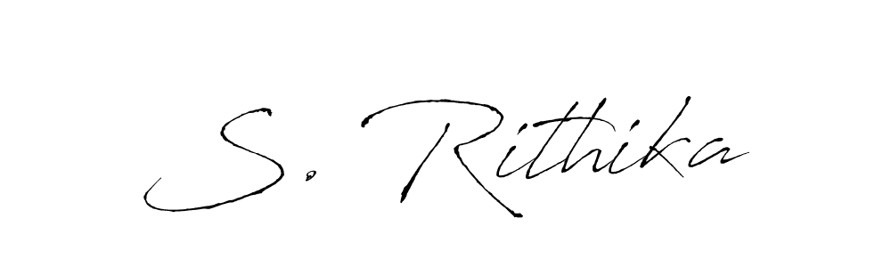 Once you've used our free online signature maker to create your best signature Antro_Vectra style, it's time to enjoy all of the benefits that S. Rithika name signing documents. S. Rithika signature style 6 images and pictures png