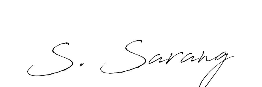 Best and Professional Signature Style for S. Sarang. Antro_Vectra Best Signature Style Collection. S. Sarang signature style 6 images and pictures png