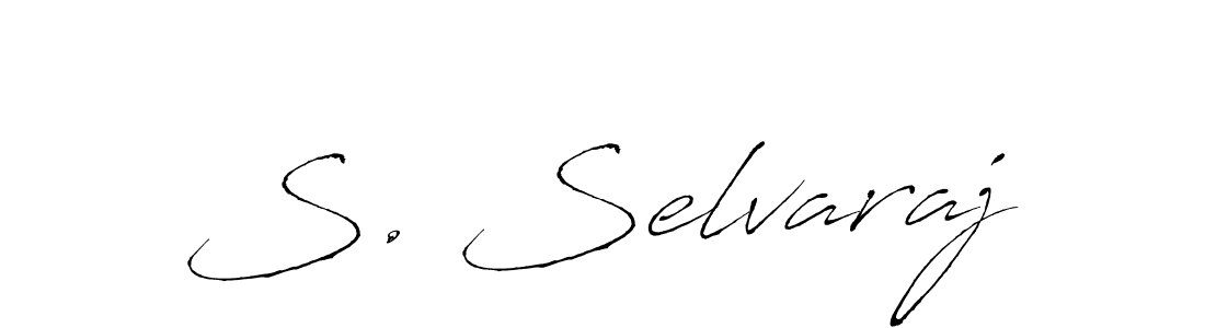 Also You can easily find your signature by using the search form. We will create S. Selvaraj name handwritten signature images for you free of cost using Antro_Vectra sign style. S. Selvaraj signature style 6 images and pictures png