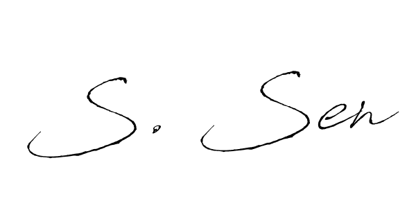 99+ S. Sen Name Signature Style Ideas | Ideal Autograph