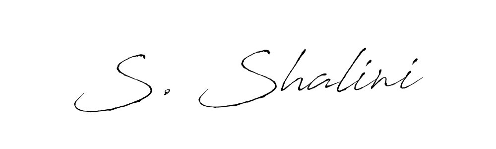 Once you've used our free online signature maker to create your best signature Antro_Vectra style, it's time to enjoy all of the benefits that S. Shalini name signing documents. S. Shalini signature style 6 images and pictures png