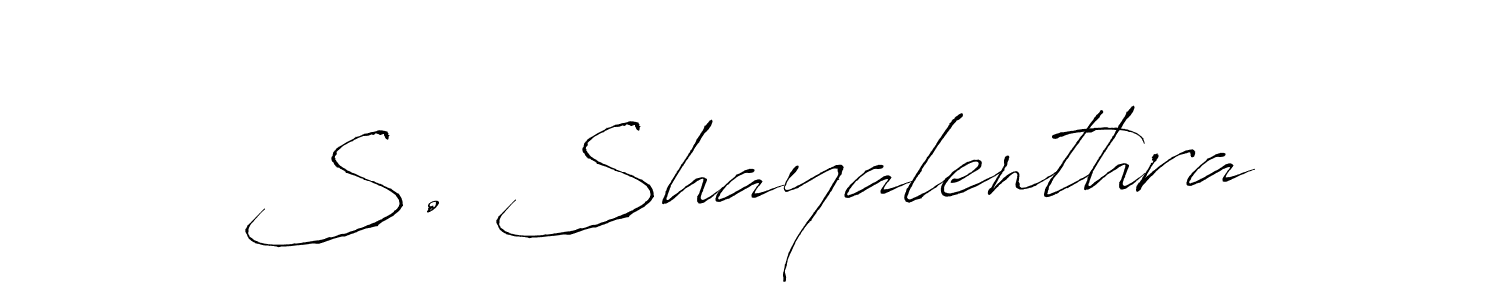 Once you've used our free online signature maker to create your best signature Antro_Vectra style, it's time to enjoy all of the benefits that S. Shayalenthra name signing documents. S. Shayalenthra signature style 6 images and pictures png