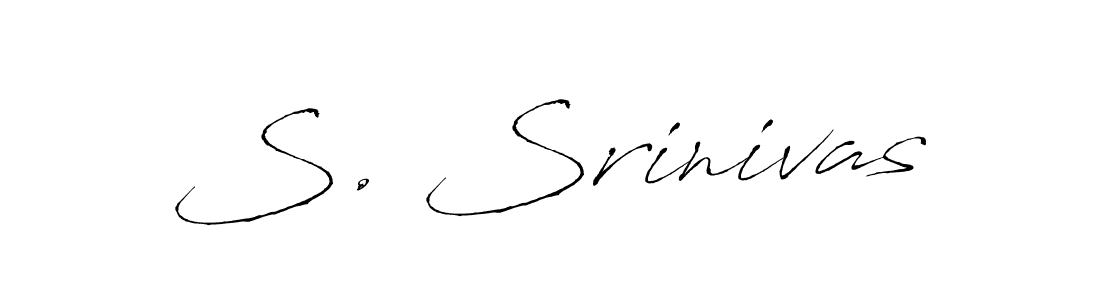 Similarly Antro_Vectra is the best handwritten signature design. Signature creator online .You can use it as an online autograph creator for name S. Srinivas. S. Srinivas signature style 6 images and pictures png