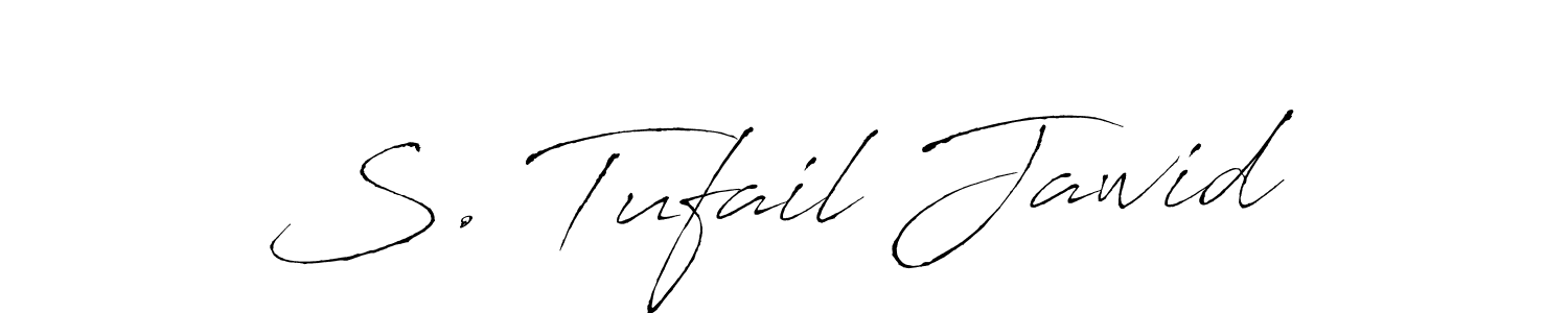 How to Draw S. Tufail Jawid signature style? Antro_Vectra is a latest design signature styles for name S. Tufail Jawid. S. Tufail Jawid signature style 6 images and pictures png