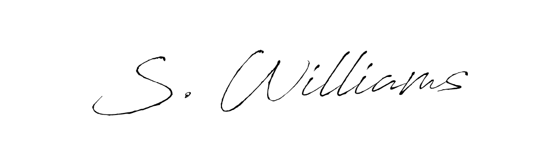 Check out images of Autograph of S. Williams name. Actor S. Williams Signature Style. Antro_Vectra is a professional sign style online. S. Williams signature style 6 images and pictures png