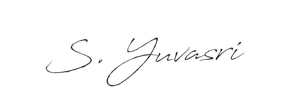 Make a beautiful signature design for name S. Yuvasri. Use this online signature maker to create a handwritten signature for free. S. Yuvasri signature style 6 images and pictures png