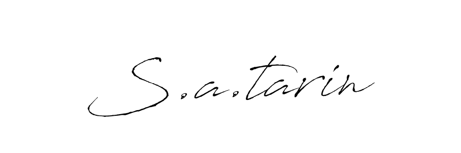 Once you've used our free online signature maker to create your best signature Antro_Vectra style, it's time to enjoy all of the benefits that S.a.tarin name signing documents. S.a.tarin signature style 6 images and pictures png