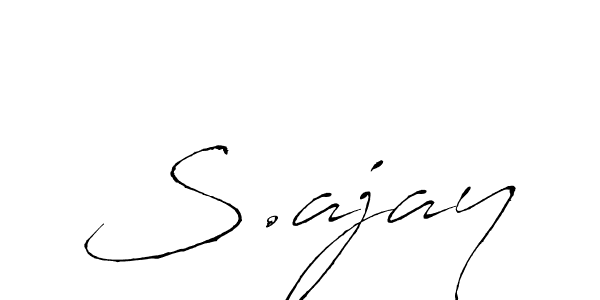 Here are the top 10 professional signature styles for the name S.ajay. These are the best autograph styles you can use for your name. S.ajay signature style 6 images and pictures png