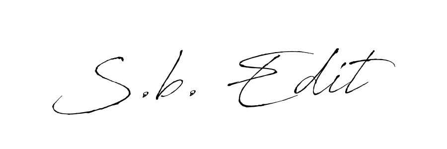 Similarly Antro_Vectra is the best handwritten signature design. Signature creator online .You can use it as an online autograph creator for name S.b. Edit. S.b. Edit signature style 6 images and pictures png