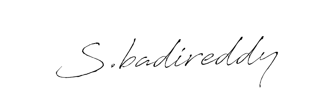 It looks lik you need a new signature style for name S.badireddy. Design unique handwritten (Antro_Vectra) signature with our free signature maker in just a few clicks. S.badireddy signature style 6 images and pictures png