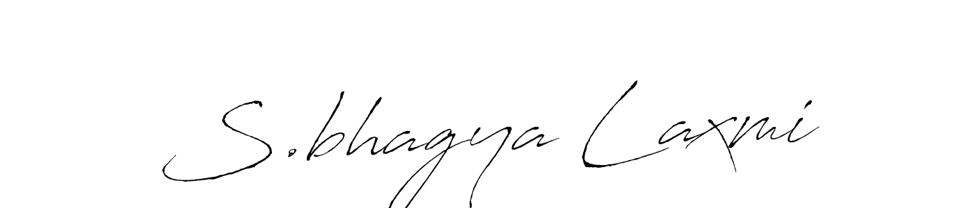 Antro_Vectra is a professional signature style that is perfect for those who want to add a touch of class to their signature. It is also a great choice for those who want to make their signature more unique. Get S.bhagya Laxmi name to fancy signature for free. S.bhagya Laxmi signature style 6 images and pictures png