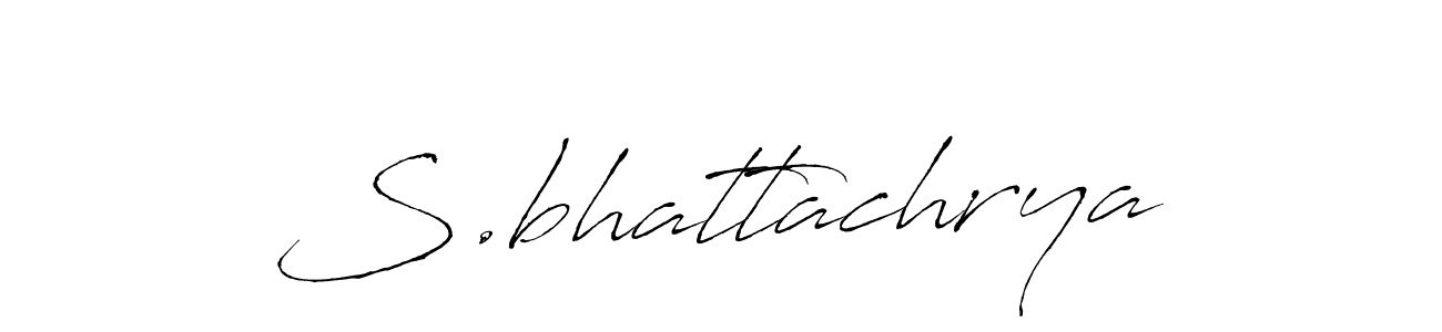 How to Draw S.bhattachrya signature style? Antro_Vectra is a latest design signature styles for name S.bhattachrya. S.bhattachrya signature style 6 images and pictures png