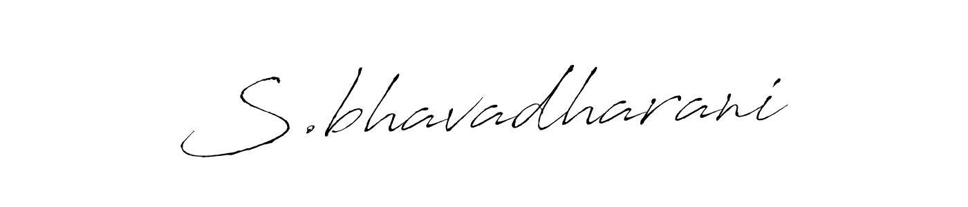 You should practise on your own different ways (Antro_Vectra) to write your name (S.bhavadharani) in signature. don't let someone else do it for you. S.bhavadharani signature style 6 images and pictures png