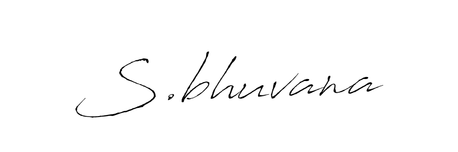Once you've used our free online signature maker to create your best signature Antro_Vectra style, it's time to enjoy all of the benefits that S.bhuvana name signing documents. S.bhuvana signature style 6 images and pictures png