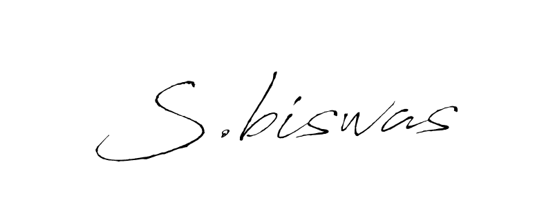 Use a signature maker to create a handwritten signature online. With this signature software, you can design (Antro_Vectra) your own signature for name S.biswas. S.biswas signature style 6 images and pictures png