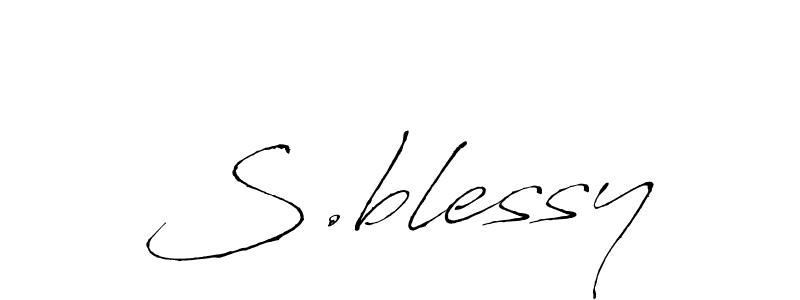 Also You can easily find your signature by using the search form. We will create S.blessy name handwritten signature images for you free of cost using Antro_Vectra sign style. S.blessy signature style 6 images and pictures png