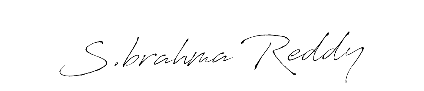 It looks lik you need a new signature style for name S.brahma Reddy. Design unique handwritten (Antro_Vectra) signature with our free signature maker in just a few clicks. S.brahma Reddy signature style 6 images and pictures png