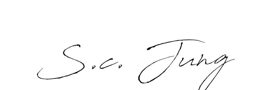 See photos of S.c. Jung official signature by Spectra . Check more albums & portfolios. Read reviews & check more about Antro_Vectra font. S.c. Jung signature style 6 images and pictures png