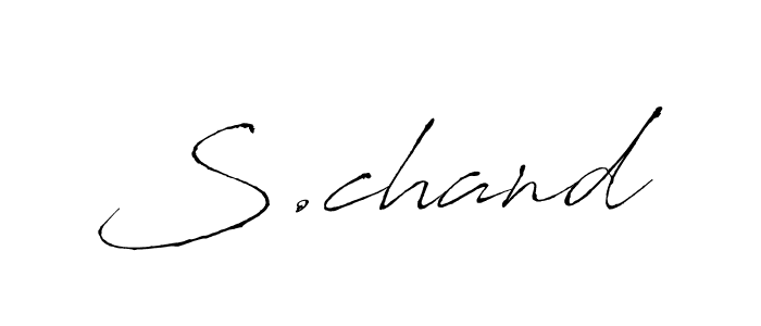 Antro_Vectra is a professional signature style that is perfect for those who want to add a touch of class to their signature. It is also a great choice for those who want to make their signature more unique. Get S.chand name to fancy signature for free. S.chand signature style 6 images and pictures png
