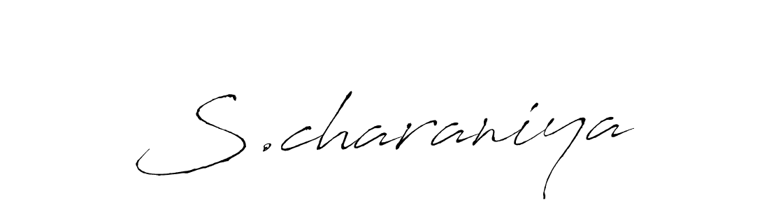 How to Draw S.charaniya signature style? Antro_Vectra is a latest design signature styles for name S.charaniya. S.charaniya signature style 6 images and pictures png