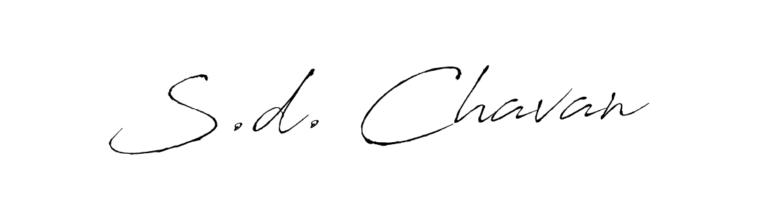 Best and Professional Signature Style for S.d. Chavan. Antro_Vectra Best Signature Style Collection. S.d. Chavan signature style 6 images and pictures png