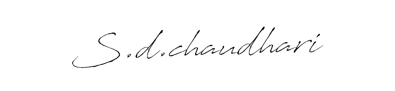 Once you've used our free online signature maker to create your best signature Antro_Vectra style, it's time to enjoy all of the benefits that S.d.chaudhari name signing documents. S.d.chaudhari signature style 6 images and pictures png