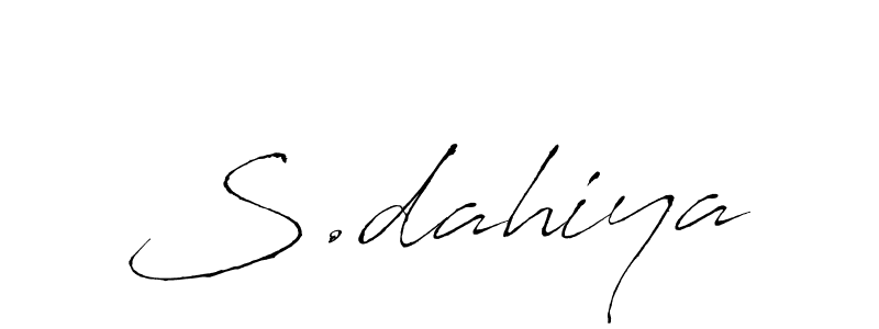 Similarly Antro_Vectra is the best handwritten signature design. Signature creator online .You can use it as an online autograph creator for name S.dahiya. S.dahiya signature style 6 images and pictures png