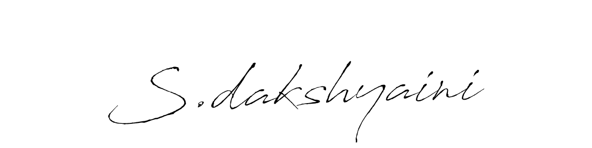 Also we have S.dakshyaini name is the best signature style. Create professional handwritten signature collection using Antro_Vectra autograph style. S.dakshyaini signature style 6 images and pictures png