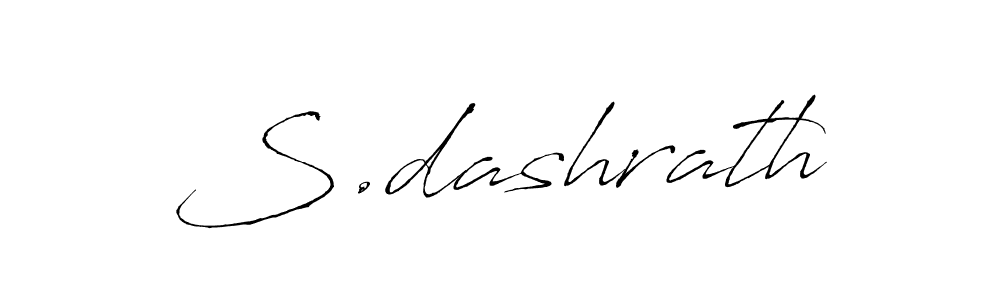 Also You can easily find your signature by using the search form. We will create S.dashrath name handwritten signature images for you free of cost using Antro_Vectra sign style. S.dashrath signature style 6 images and pictures png