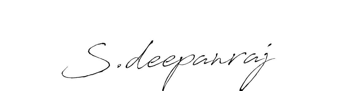 This is the best signature style for the S.deepanraj name. Also you like these signature font (Antro_Vectra). Mix name signature. S.deepanraj signature style 6 images and pictures png