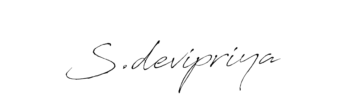 How to Draw S.devipriya signature style? Antro_Vectra is a latest design signature styles for name S.devipriya. S.devipriya signature style 6 images and pictures png