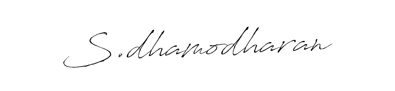 Also we have S.dhamodharan name is the best signature style. Create professional handwritten signature collection using Antro_Vectra autograph style. S.dhamodharan signature style 6 images and pictures png
