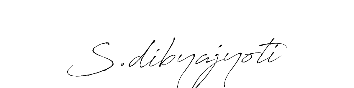 Antro_Vectra is a professional signature style that is perfect for those who want to add a touch of class to their signature. It is also a great choice for those who want to make their signature more unique. Get S.dibyajyoti name to fancy signature for free. S.dibyajyoti signature style 6 images and pictures png