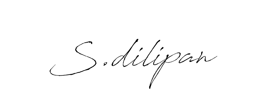 How to Draw S.dilipan signature style? Antro_Vectra is a latest design signature styles for name S.dilipan. S.dilipan signature style 6 images and pictures png
