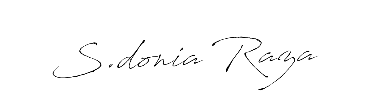 This is the best signature style for the S.donia Raza name. Also you like these signature font (Antro_Vectra). Mix name signature. S.donia Raza signature style 6 images and pictures png