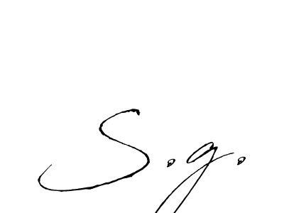 It looks lik you need a new signature style for name S.g.. Design unique handwritten (Antro_Vectra) signature with our free signature maker in just a few clicks. S.g. signature style 6 images and pictures png