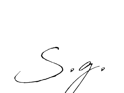 S.g. stylish signature style. Best Handwritten Sign (Antro_Vectra) for my name. Handwritten Signature Collection Ideas for my name S.g.. S.g. signature style 6 images and pictures png