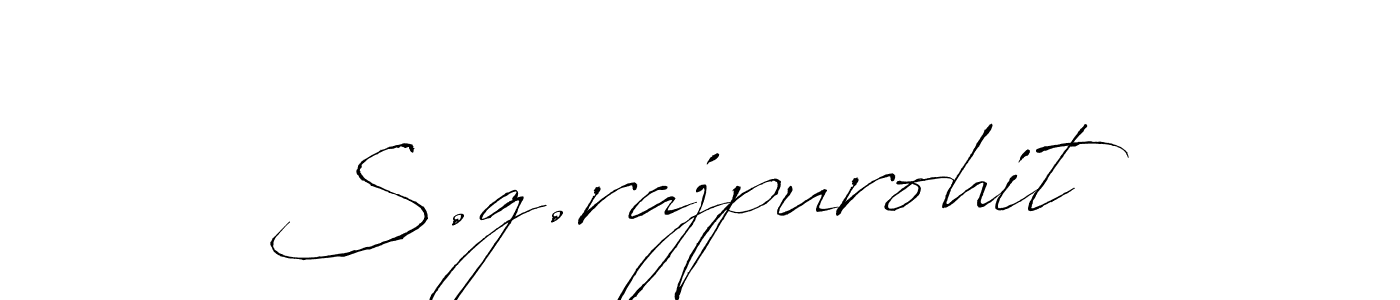 It looks lik you need a new signature style for name S.g.rajpurohit. Design unique handwritten (Antro_Vectra) signature with our free signature maker in just a few clicks. S.g.rajpurohit signature style 6 images and pictures png