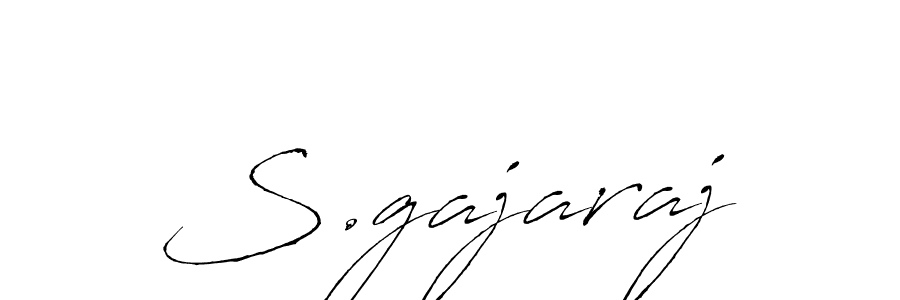 Also You can easily find your signature by using the search form. We will create S.gajaraj name handwritten signature images for you free of cost using Antro_Vectra sign style. S.gajaraj signature style 6 images and pictures png