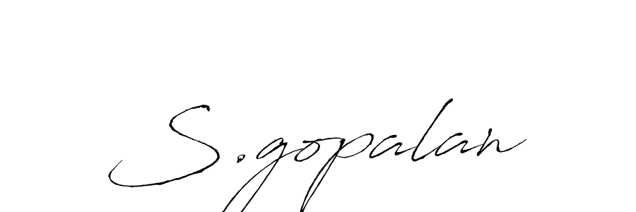 Once you've used our free online signature maker to create your best signature Antro_Vectra style, it's time to enjoy all of the benefits that S.gopalan name signing documents. S.gopalan signature style 6 images and pictures png