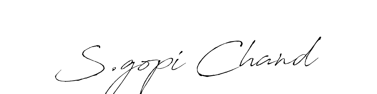 This is the best signature style for the S.gopi Chand name. Also you like these signature font (Antro_Vectra). Mix name signature. S.gopi Chand signature style 6 images and pictures png