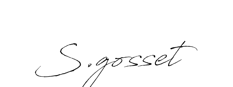It looks lik you need a new signature style for name S.gosset. Design unique handwritten (Antro_Vectra) signature with our free signature maker in just a few clicks. S.gosset signature style 6 images and pictures png