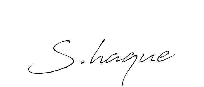 Similarly Antro_Vectra is the best handwritten signature design. Signature creator online .You can use it as an online autograph creator for name S.haque. S.haque signature style 6 images and pictures png