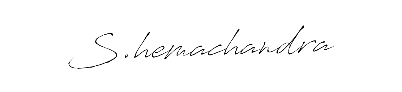 Also You can easily find your signature by using the search form. We will create S.hemachandra name handwritten signature images for you free of cost using Antro_Vectra sign style. S.hemachandra signature style 6 images and pictures png