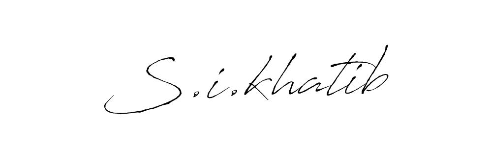 Similarly Antro_Vectra is the best handwritten signature design. Signature creator online .You can use it as an online autograph creator for name S.i.khatib. S.i.khatib signature style 6 images and pictures png