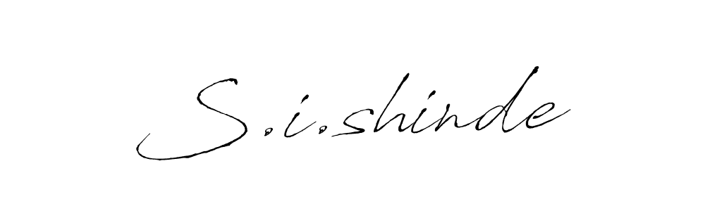 This is the best signature style for the S.i.shinde name. Also you like these signature font (Antro_Vectra). Mix name signature. S.i.shinde signature style 6 images and pictures png
